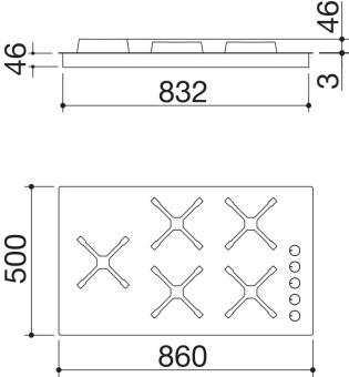 Варочная панель Barazza 1PSP95