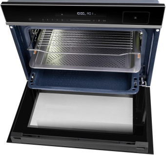 Духовой шкаф с паром Maunfeld MCMO5016STGB