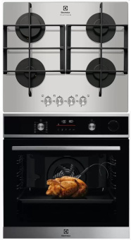 Комплект варочная панель Electrolux EGT 96342 YX + духовой шкаф Electrolux EOC6H76X