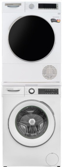 Комплект стиральной и сушильной машины Schaub Lorenz SLW TW10212 + SLR F2721 + 2.1 с полкой