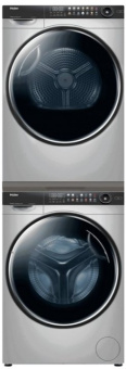 Комплект стиральной и сушильной машины Haier HW90-BP14929AS + HD90-A2929AS + СКS-1