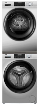 Комплект стиральной и сушильной машины Haier HW90-BP14929BS + HD90-A2929BS + СКS-1