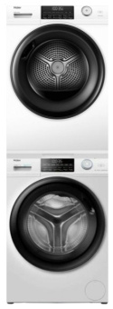 Комплект стиральной и сушильной машины Haier HW90-BP14959 + HD90-A2959 + CK-1