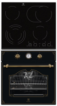 Комплект варочная панель Electrolux EHF 6747 FOK + духовой шкаф Electrolux OPEB2520R