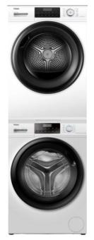 Комплект стиральной и сушильной машины Haier HW90-BP14929B + HD90-A2929B + CK-1