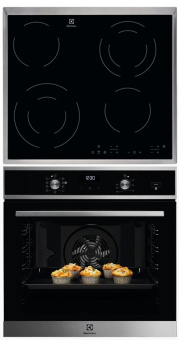 Комплект варочная панель Electrolux EHF 6342 XOK + духовой шкаф Electrolux EOD5H40X