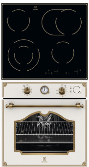 Комплект варочная панель Electrolux CPE 644 RBC + духовой шкаф Electrolux OPEB2640V