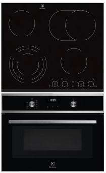 Комплект варочная панель Electrolux EHF 56747 FK + духовой шкаф Electrolux EVL 6E40 X