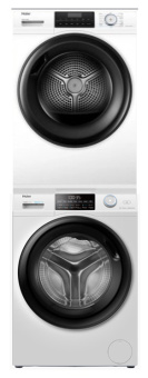 Комплект стиральной и сушильной машины Haier HW90-BP14959 + HD90-A2929B + CK-1