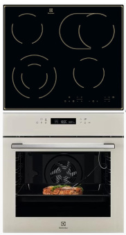 Комплект варочная панель Electrolux CPE 644 RBC + духовой шкаф Electrolux LOE7C31S
