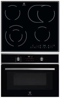Комплект варочная панель Electrolux CPE 644 RCC + духовой шкаф Electrolux EVL6E46X