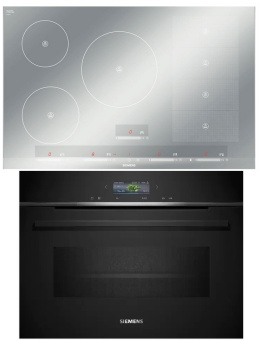 Комплект варочная панель Siemens EH 879SP17 E + духовой шкаф Siemens CM 724G1B1 – Встраиваемая техника для кухни