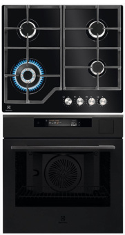 Комплект варочная панель Electrolux KGG64362K + духовой шкаф Electrolux KOAAS31WT