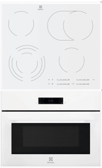 Комплект варочная панель Electrolux CKE6450WC + духовой шкаф Electrolux VKL8E08WV